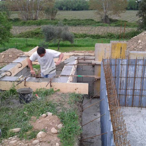 piscines béton corse