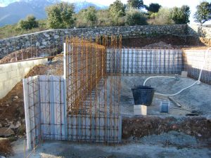 piscines béton corse