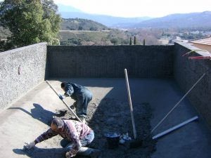 piscines béton corse