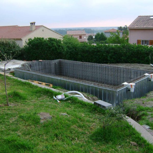 piscines béton corse