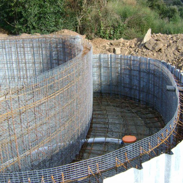 piscines béton corse