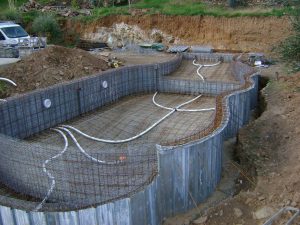 piscines béton corse