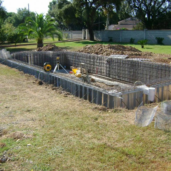 piscines béton corse